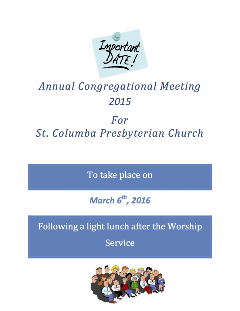 Annual Congregational Meeting